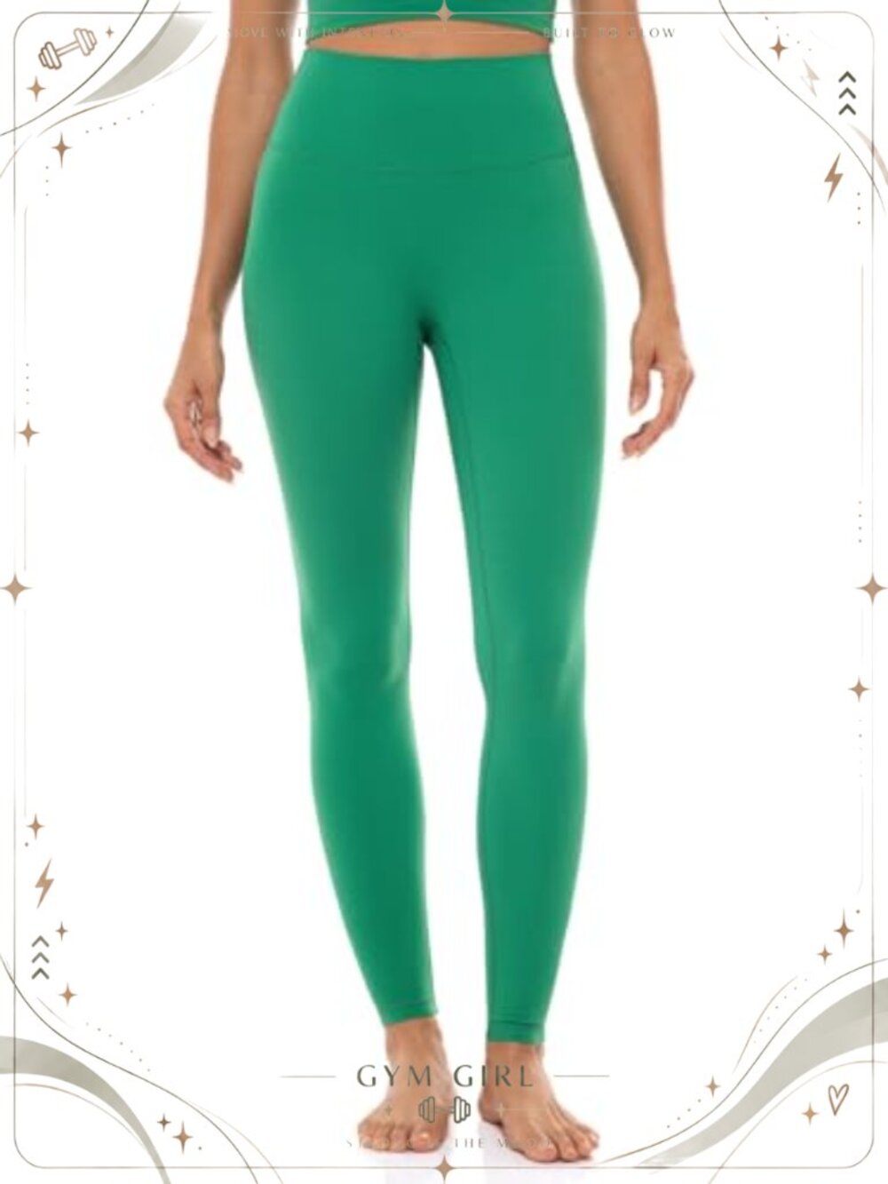Petite Studio Essential 7/8 Length Yoga Leggings 23" High Waist Workout Tights